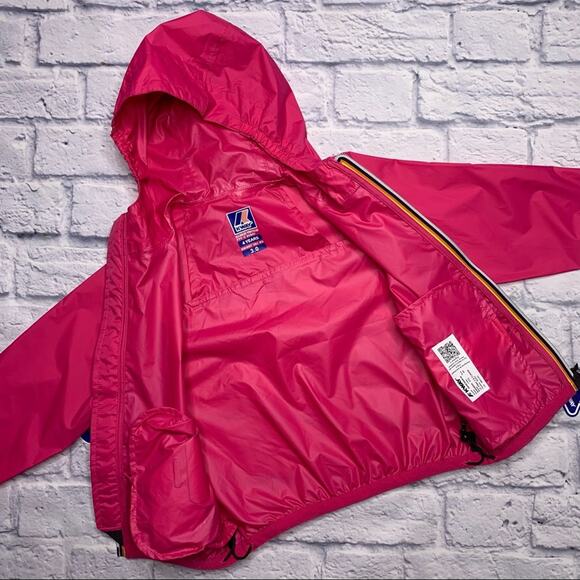 K-Way Claude 3.0 Windbreaker in Pink - Picture 7 of 10
